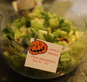Halloween salad