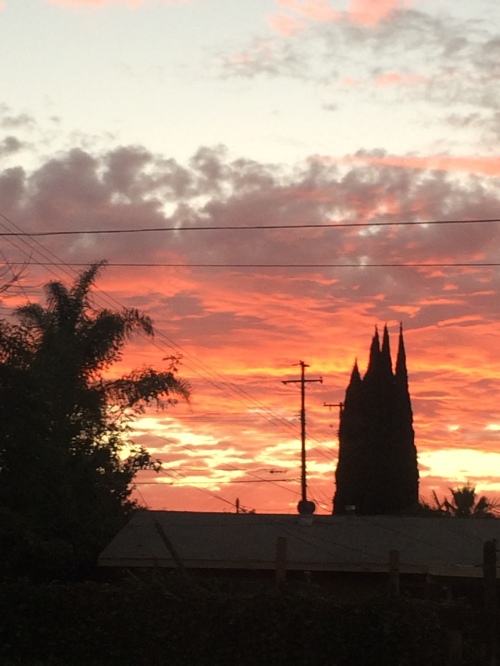 Southern California sunset